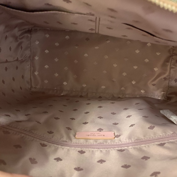 KATE SPADE LARGE JOELEY SHOULDER TOTE ROSE GOLD - Picture 7 of 8